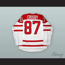 Load image into Gallery viewer, Sidney Crosby 87 Canada White Hockey Jersey