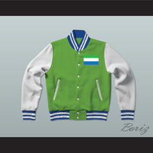 Load image into Gallery viewer, Sierra Leone Varsity Letterman Jacket-Style Sweatshirt