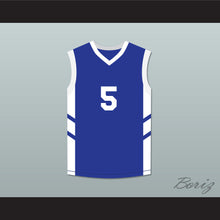 Load image into Gallery viewer, Andre &#39;Silk&#39; Pool 5 Blue Basketball Jersey Dennis Rodman&#39;s Big Bang in PyongYang