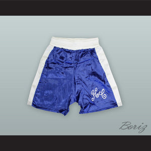 Sir Henry Cooper Blue Boxing Shorts