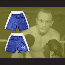 Load image into Gallery viewer, Sir Henry Cooper Blue Boxing Shorts
