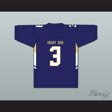 Load image into Gallery viewer, Skyy Moore 3 Shady Side Academy Bulldogs Navy Blue Football Jersey 2