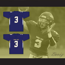 Load image into Gallery viewer, Skyy Moore 3 Shady Side Academy Bulldogs Navy Blue Football Jersey 1