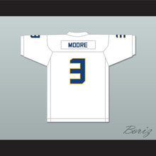 Load image into Gallery viewer, Skyy Moore 3 Shady Side Academy Bulldogs White Football Jersey 2