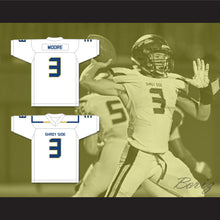 Load image into Gallery viewer, Skyy Moore 3 Shady Side Academy Bulldogs White Football Jersey 2