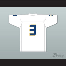 Load image into Gallery viewer, Skyy Moore 3 Shady Side Academy Bulldogs White Football Jersey 1