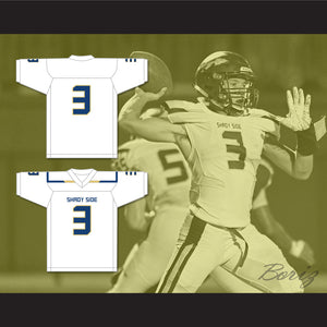 Skyy Moore 3 Shady Side Academy Bulldogs White Football Jersey 1