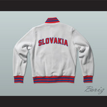 Load image into Gallery viewer, Slovakia Varsity Letterman Jacket-Style Sweatshirt