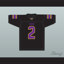 Load image into Gallery viewer, Snoop Conner 2 Hattiesburg High School Tigers Black Football Jersey 2
