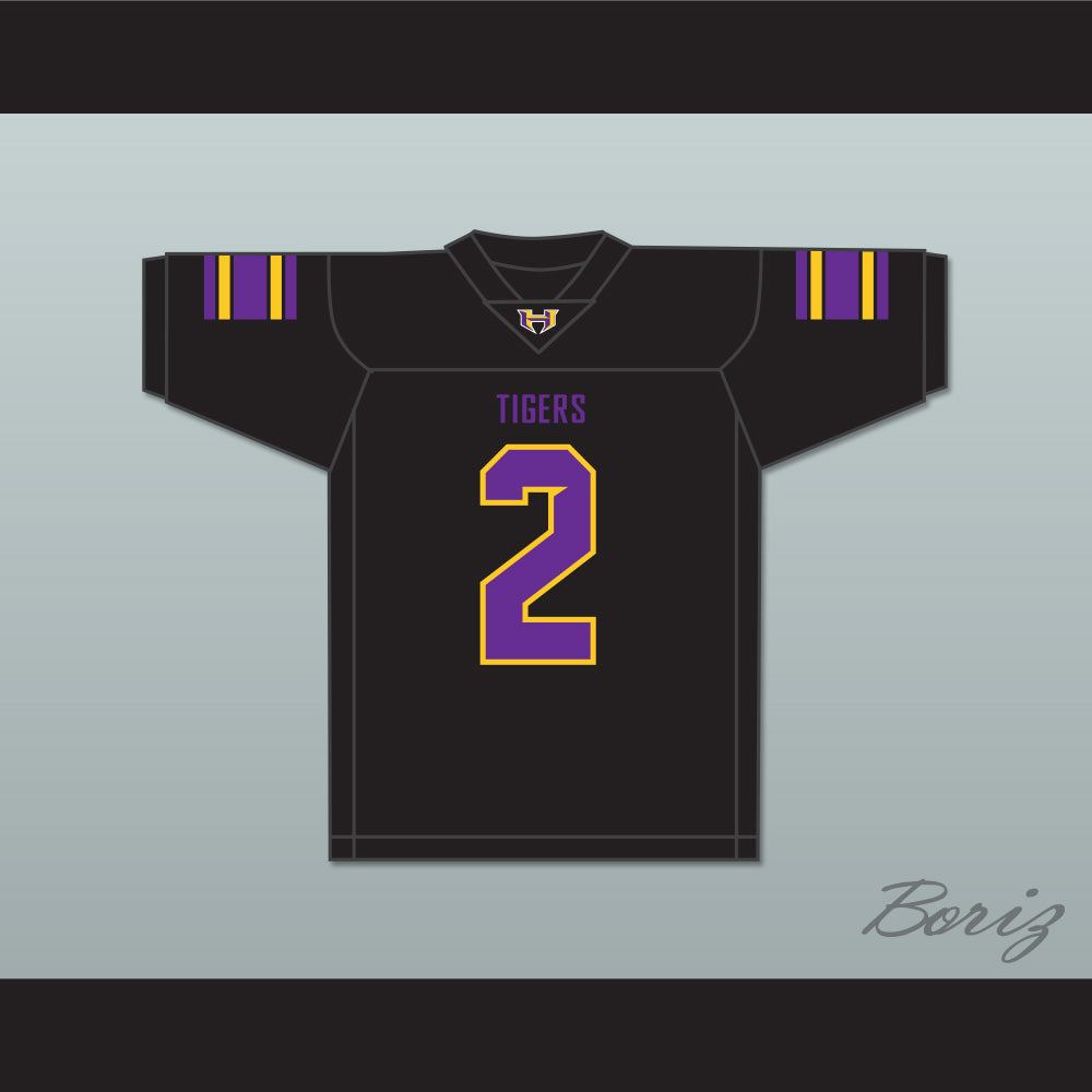 Snoop Conner 2 Hattiesburg High School Tigers Black Football Jersey 2