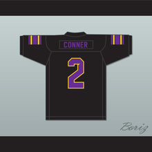 Load image into Gallery viewer, Snoop Conner 2 Hattiesburg High School Tigers Black Football Jersey 2