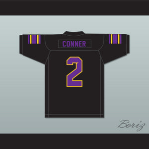 Snoop Conner 2 Hattiesburg High School Tigers Black Football Jersey 2