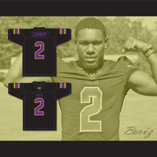 Load image into Gallery viewer, Snoop Conner 2 Hattiesburg High School Tigers Black Football Jersey 2