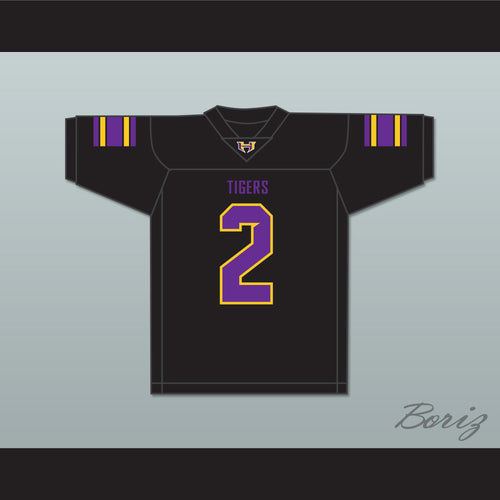 Snoop Conner 2 Hattiesburg High School Tigers Black Football Jersey 1
