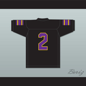 Snoop Conner 2 Hattiesburg High School Tigers Black Football Jersey 1