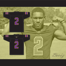 Load image into Gallery viewer, Snoop Conner 2 Hattiesburg High School Tigers Black Football Jersey 1