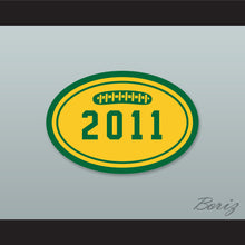 Load image into Gallery viewer, Mac Johnson N. Hale High School Green and White Lab Leather Varsity Letterman Jacket