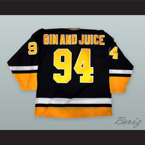 Snoop Dogg 94 Gin and Juice Hockey Jersey