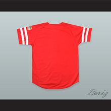 Load image into Gallery viewer, Fukuoka SoftBank Hawks Red Baseball Jersey with Patches