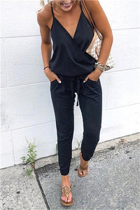 Solid Casual Sexy Off Shoulder Short Sleeve Jumpsuits 2019 New Arrival Women Summer Fashion Slim Elegant Long Rompers Female XL