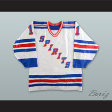 Load image into Gallery viewer, Soren True 11 Flint Spirits White Hockey Jersey