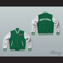 Load image into Gallery viewer, South Africa Varsity Letterman Jacket-Style Sweatshirt