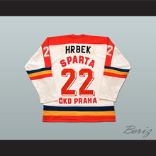 Load image into Gallery viewer, Petr Hrbek 22 HC Sparta Prague Czech Elite League Hockey Jersey