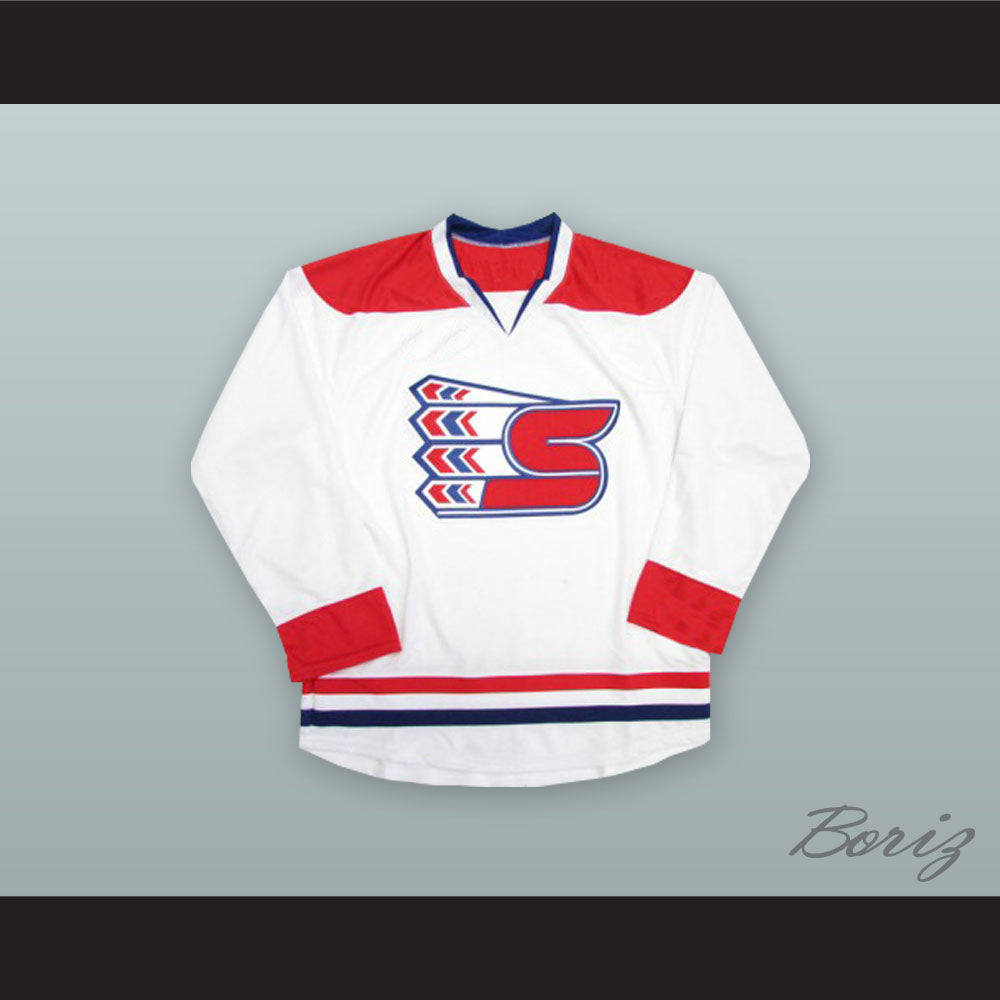 Spokane Chiefs White Hockey Jersey