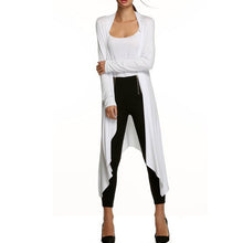 Load image into Gallery viewer, Spring Autumn Women Long Knitted Cardigan Cotton Thin Sweater Fashion Crochet Jacket Casual Office Ladies Outwear Top