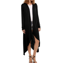 Load image into Gallery viewer, Spring Autumn Women Long Knitted Cardigan Cotton Thin Sweater Fashion Crochet Jacket Casual Office Ladies Outwear Top