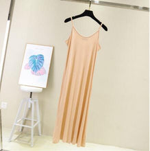 Load image into Gallery viewer, Spring summer 2020 Woman Tank Dress Casual Modal Sexy Camisole Elastic Female Home Beach Dresses v-neck camis sexy dress