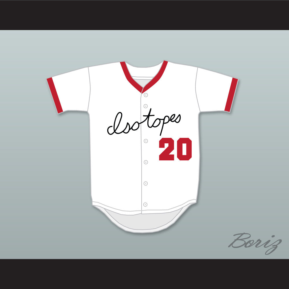 Homer Simpson 20 Springfield Isotopes Baseball Jersey