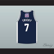 Load image into Gallery viewer, Chris &#39;Tricky&#39; Kirkpatrick 7 Stars Basketball Jersey Rock N&#39; Jock All Star Jam 2002
