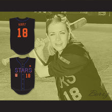 Load image into Gallery viewer, Melissa Joan Hart 18 Stars Softball Jersey 10th Annual Rock &#39;n Jock Softball Challenge 1999