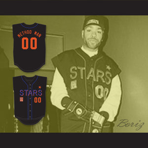 Method Man 00 Stars Softball Jersey 10th Annual Rock 'n Jock Softball Challenge 1999