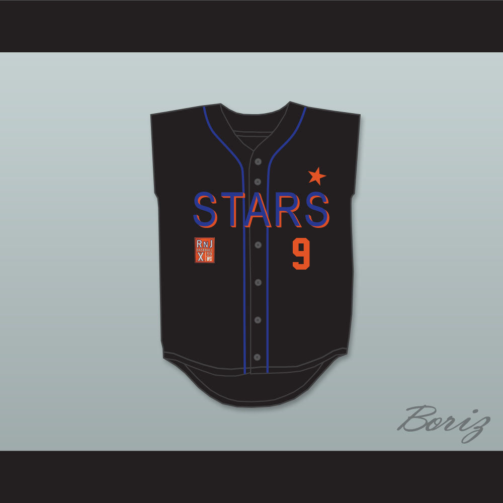 Ryan Reynolds 9 Stars Softball Jersey 10th Annual Rock 'n Jock Softball Challenge 1999