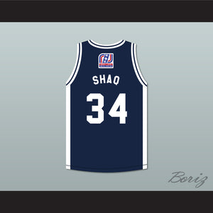 Shaquille 'Shaq' O'Neal 34 Stars Basketball Jersey Rock N' Jock All Star Jam 2002