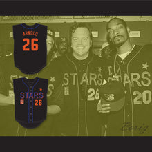 Load image into Gallery viewer, Tom Arnold 26 Stars Softball Jersey 10th Annual Rock 'n Jock Softball Challenge 1999