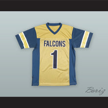 Load image into Gallery viewer, Stefon Diggs 1 Our Lady of Good Counsel High School Falcons Gold Football Jersey