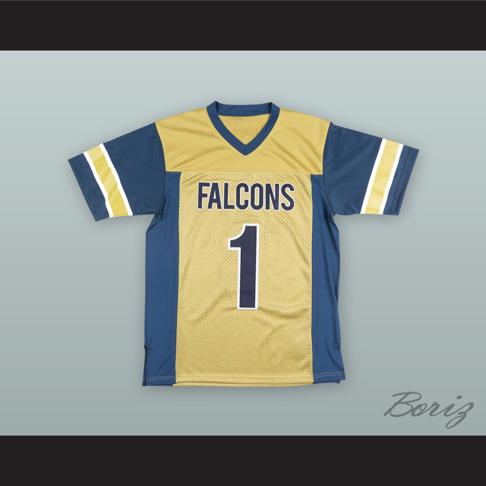 Stefon Diggs 1 Our Lady of Good Counsel High School Falcons Gold Football Jersey