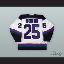 Load image into Gallery viewer, Stephane Morin 25 Minnesota Moose White Hockey Jersey