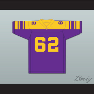 Steve-O Stephen Glover 62 Youth League Purple Football Jersey