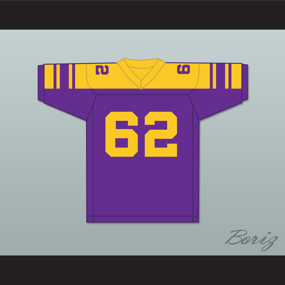 Steve-O Stephen Glover 62 Youth League Purple Football Jersey