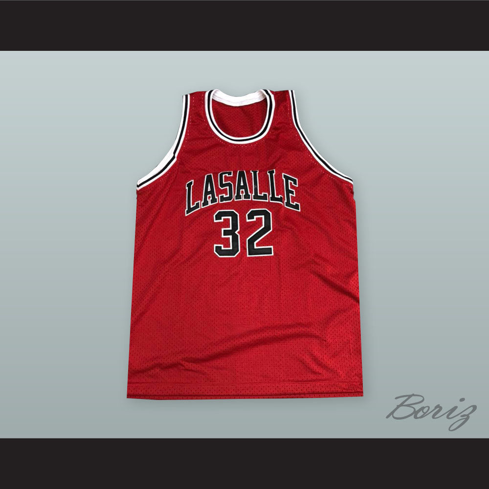 Stephen McDowell 32 LaSalle Academy Basketball Jersey
