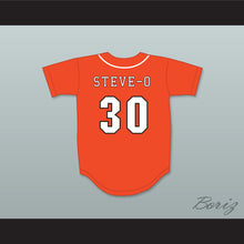 Load image into Gallery viewer, Steve-O 30 Swallows Play Ball Orange Baseball Jersey