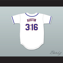 Load image into Gallery viewer, Austin 3:16 New York White Baseball Jersey