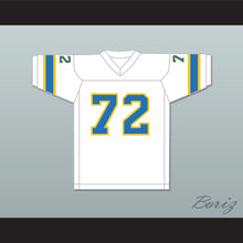 Load image into Gallery viewer, 1974-75 WFL Steve Chomyszak 72 Philadelphia Bell Home Football Jersey