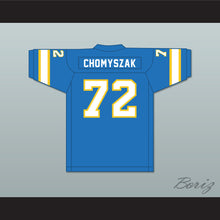 Load image into Gallery viewer, 1974-75 WFL Steve Chomyszak 72 Philadelphia Bell Road Football Jersey with Patch