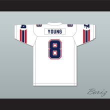 Load image into Gallery viewer, 1985 USFL Steve Young 8 Los Angeles Express Home Football Jersey