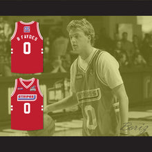Load image into Gallery viewer, Brian &#39;B Faydes&#39; McFayden 0 Stripes Basketball Jersey Rock N&#39; Jock All Star Jam 2002